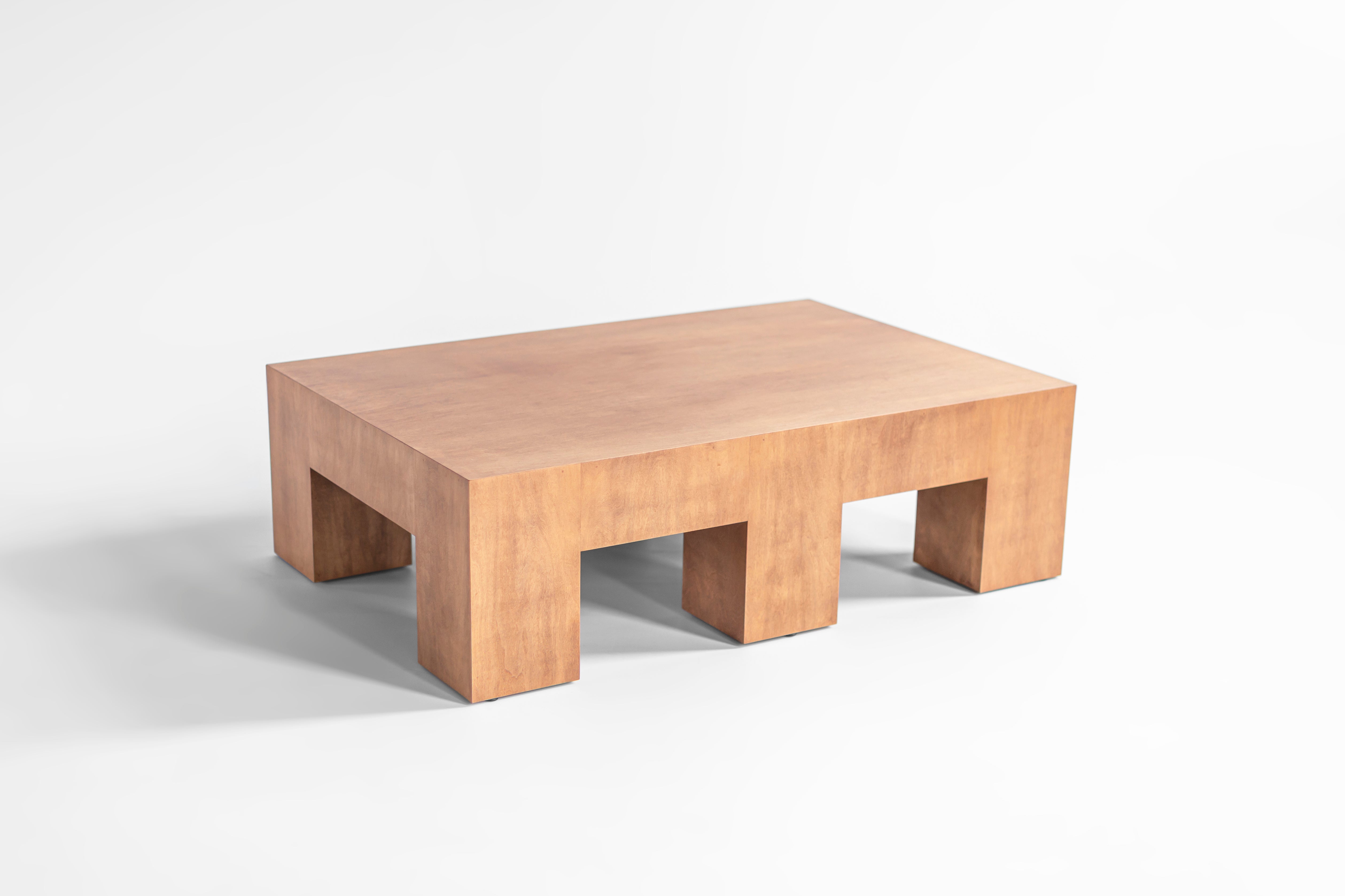 6 Leg Modern Coffee Table Mondo, image 4