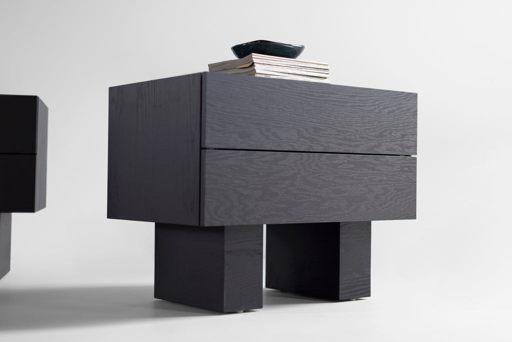 Big Black Suelo Nightstand, image 4