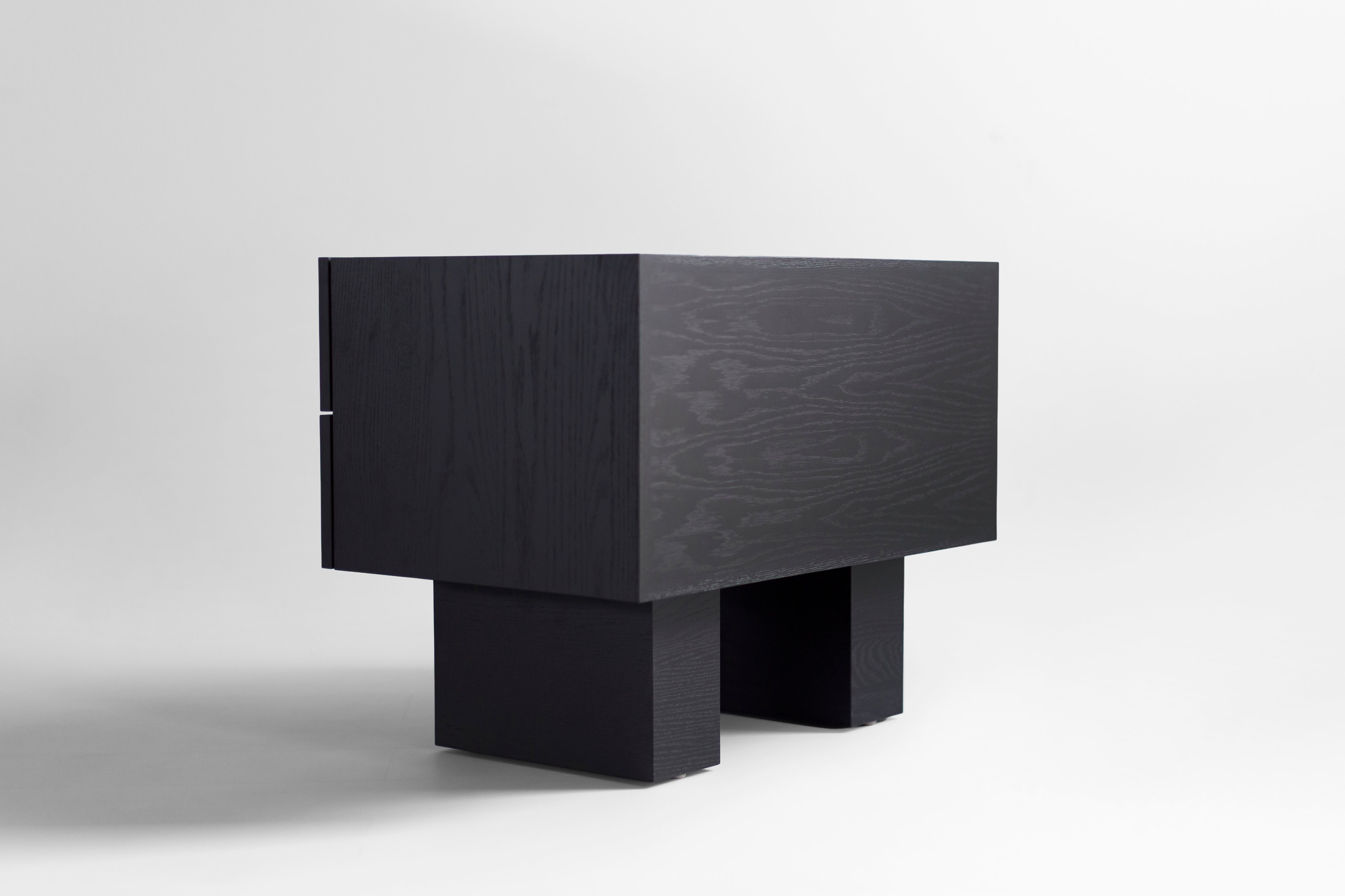 Big Black Suelo Nightstand, image 6