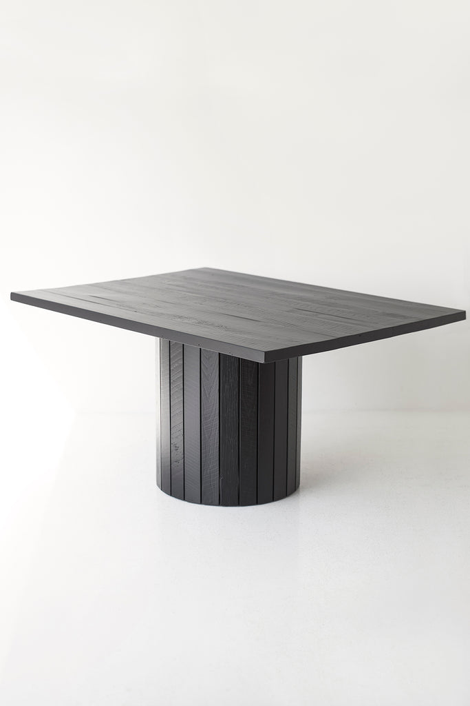 Black Reclaimed Wood Dining Table Bellhop Image 03