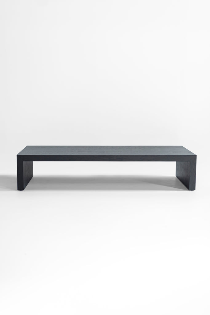 Blackened Oak Waterfall Coffee Table, image 3