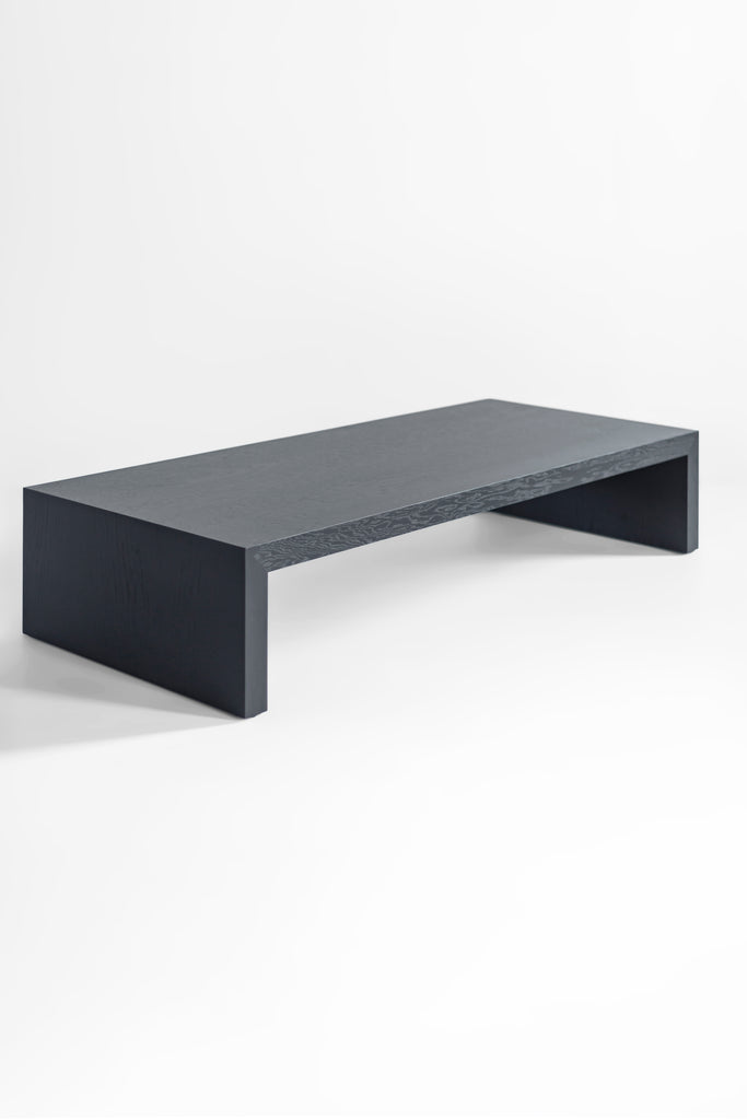 Blackened Oak Waterfall Coffee Table, image 10