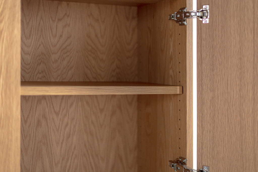 Bleached White Oak Carsen Cabinet, image 5