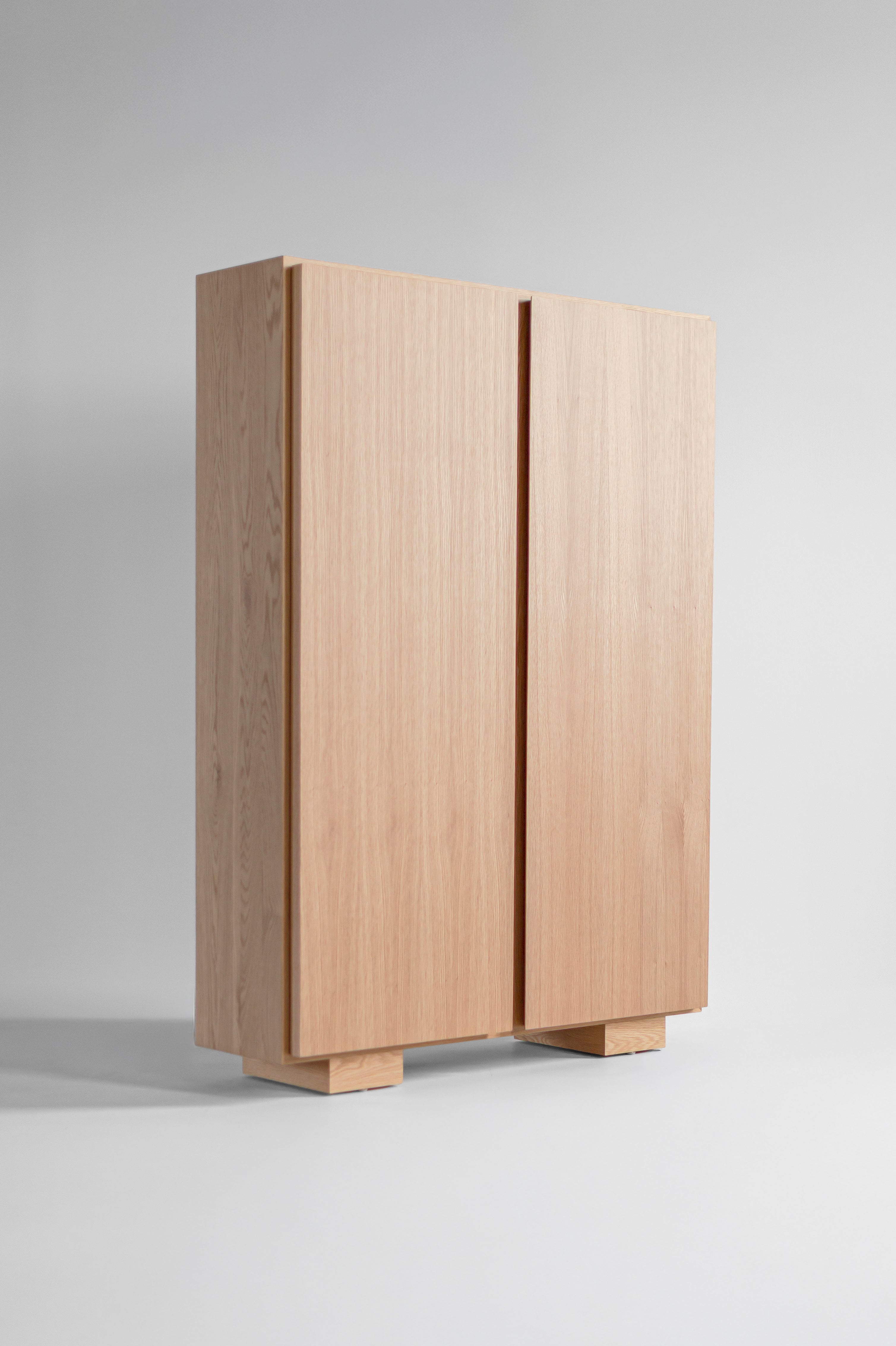 Bleached White Oak Carsen Cabinet, image 9