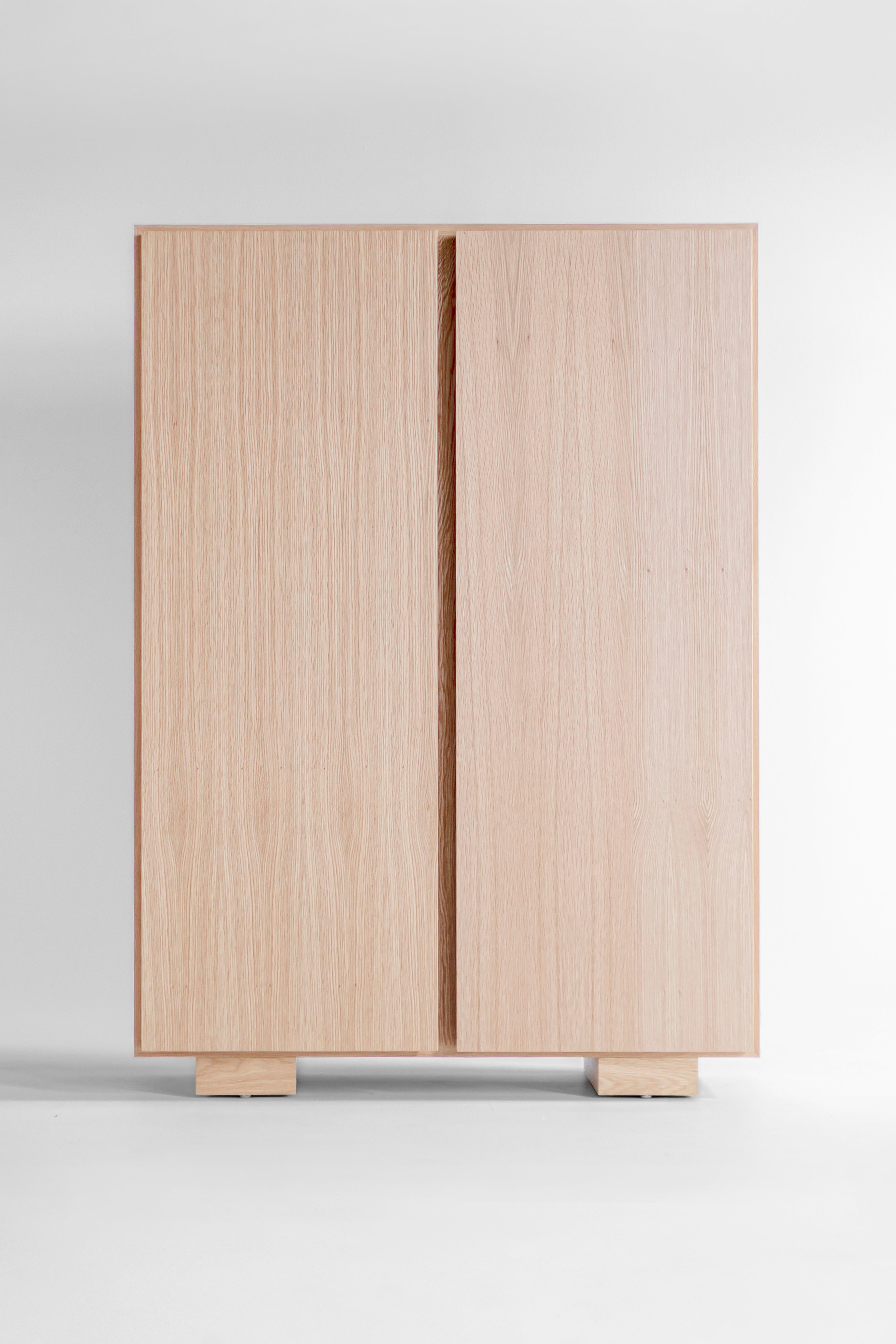 Bleached White Oak Carsen Cabinet, image 10