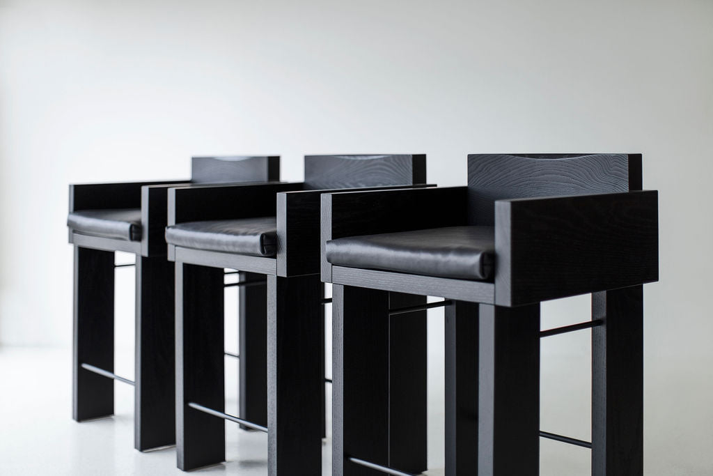 Chile Counter Stools Blackened Oak, Image 06