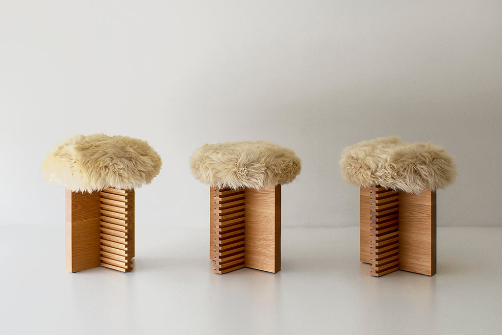 Cicely Dining Stool Sheepskin, Image 07