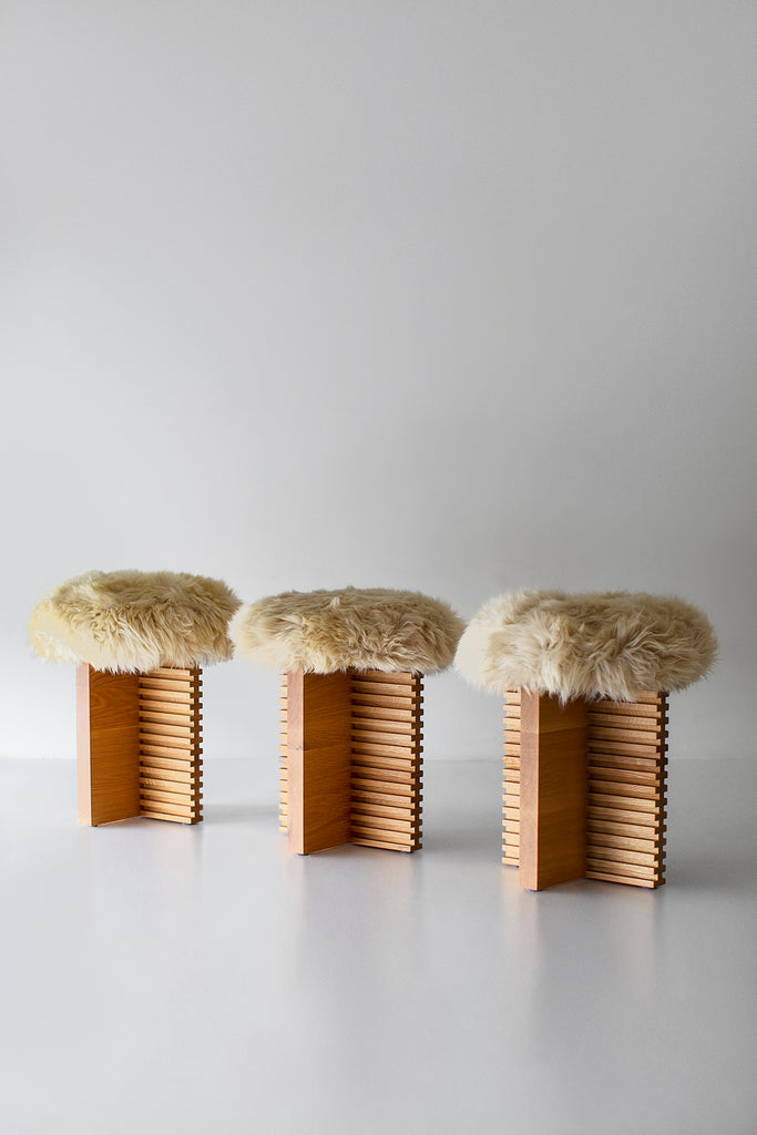 Cicely Dining Stool Sheepskin, Image 10