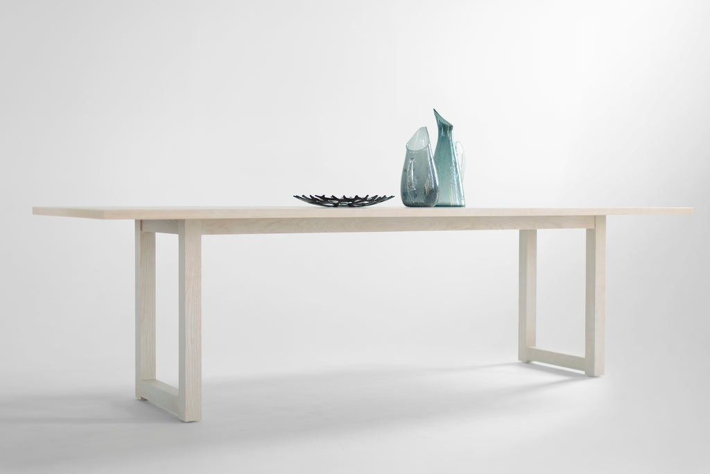 Harvest Dining Table Pickled White Oak, image 10