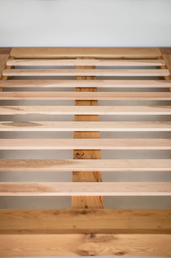 Ithaca Platform Bed Rustic White Oak, image 06