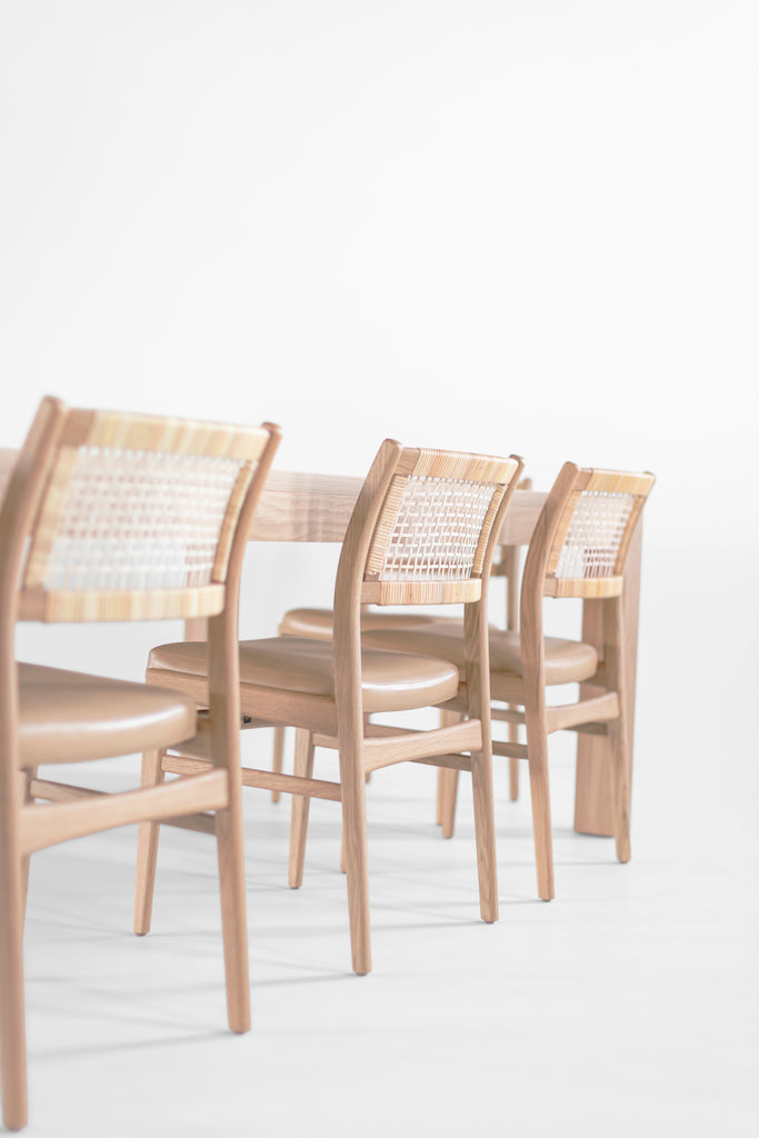 Large Christopher Table Bleached Oak, image 8