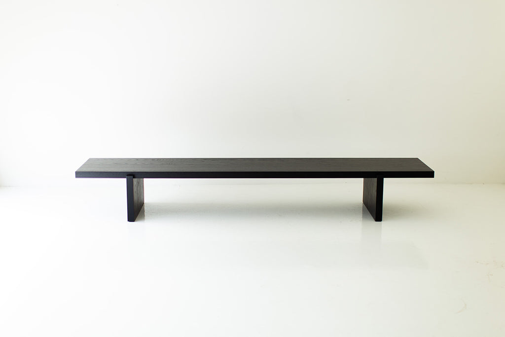 Modern Black Bench - The 5523 | Bertuhome - – bertuhome Rockefeller