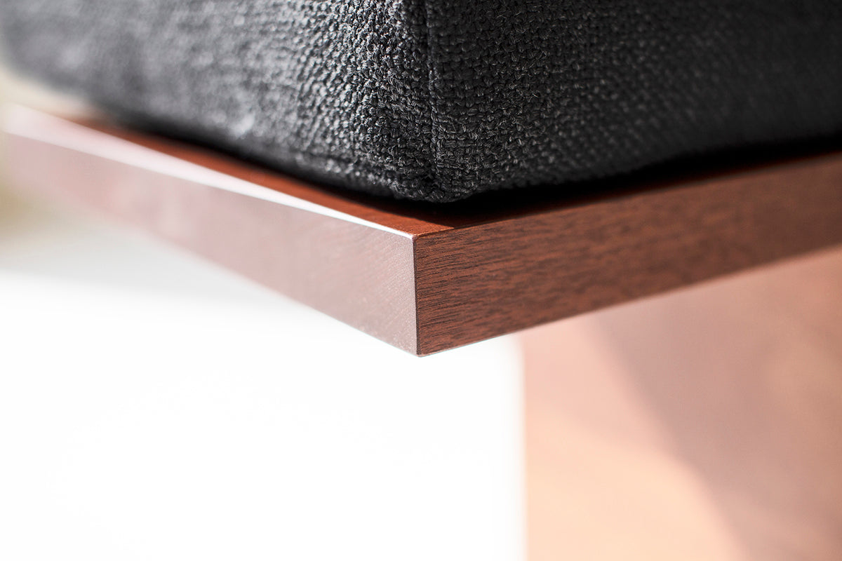 Modern Walnut Suelo Bench Image 04
