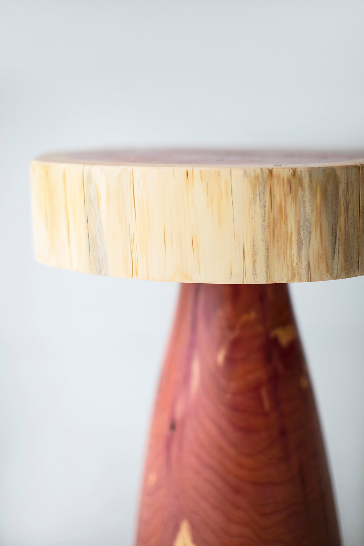 Modern Tables | Natural Red Cedar Side Table - The Summit - 1825 ...