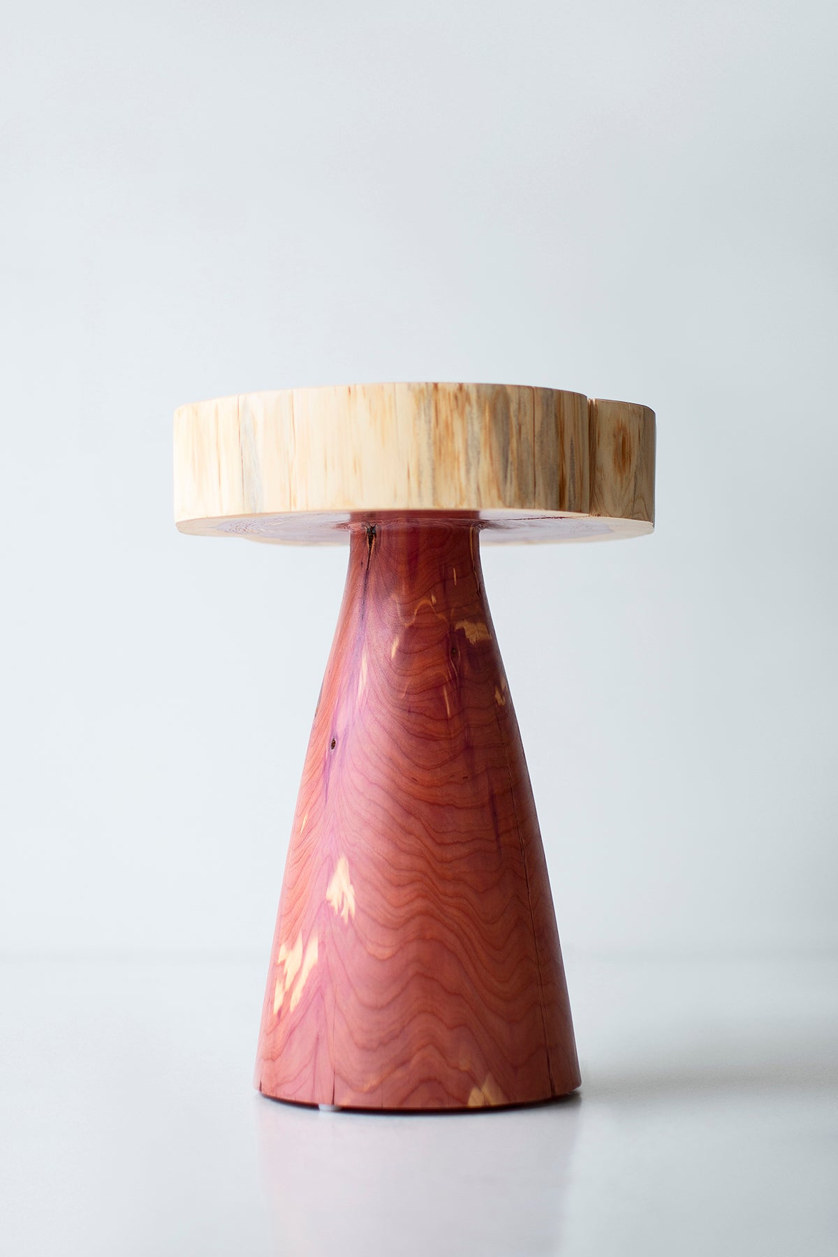 Modern Tables | Natural Red Cedar Side Table - The Summit - 1825 ...