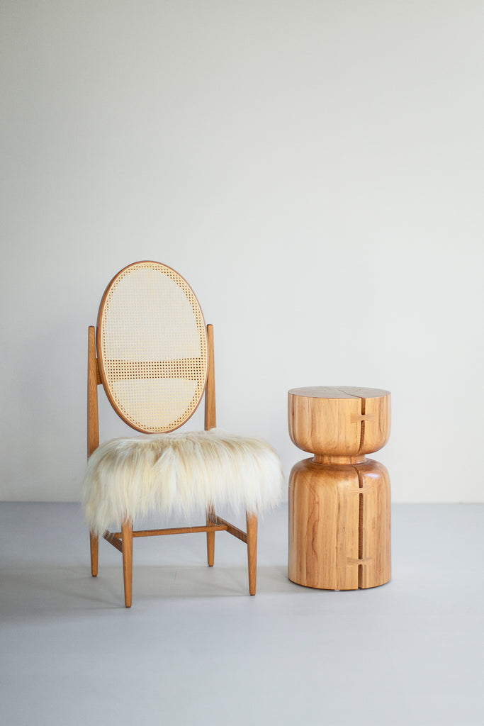 Natural Wood Roma Counter Stool, image 4