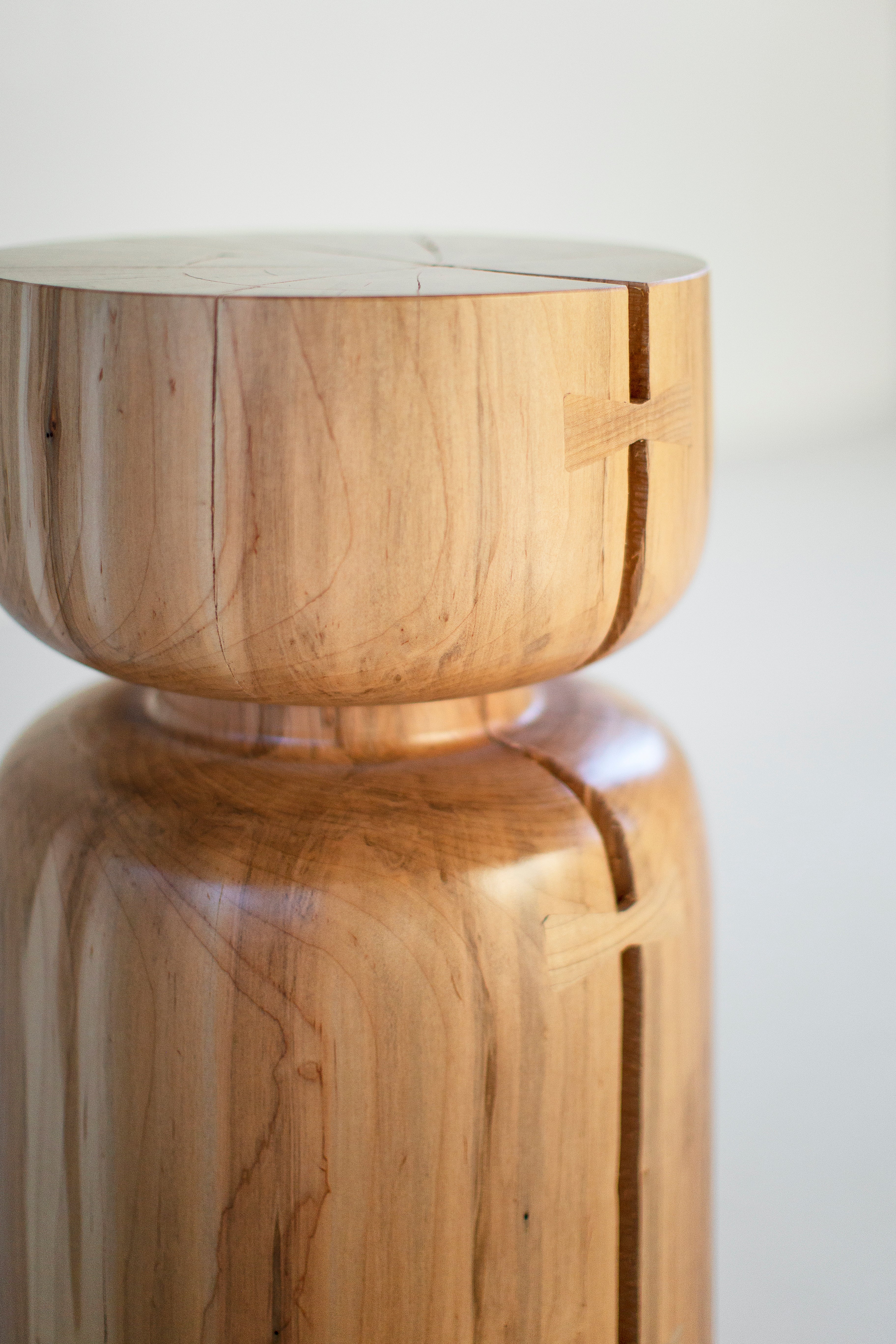 Natural Wood Roma Counter Stool, image 5