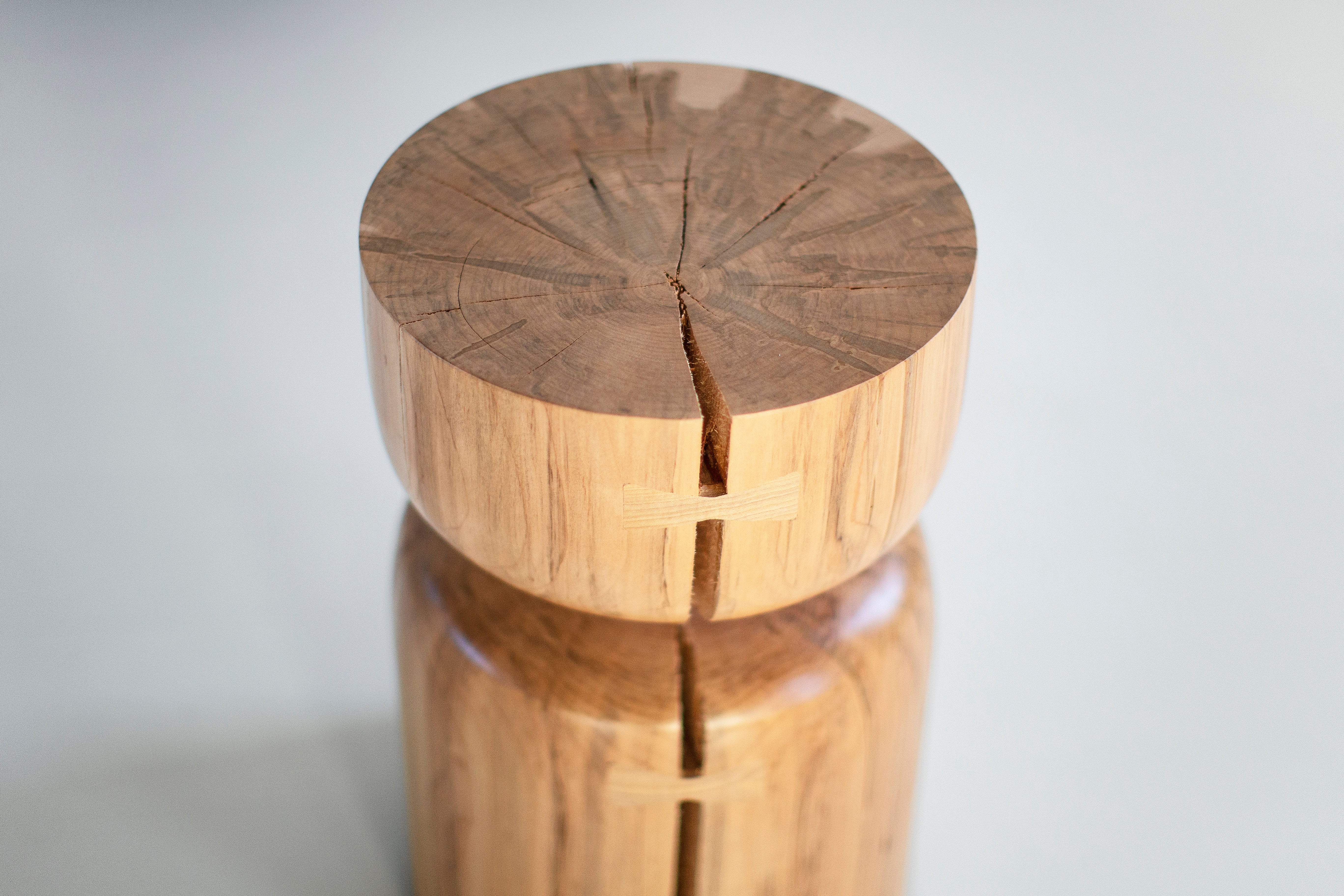 Natural Wood Roma Counter Stool, image 9