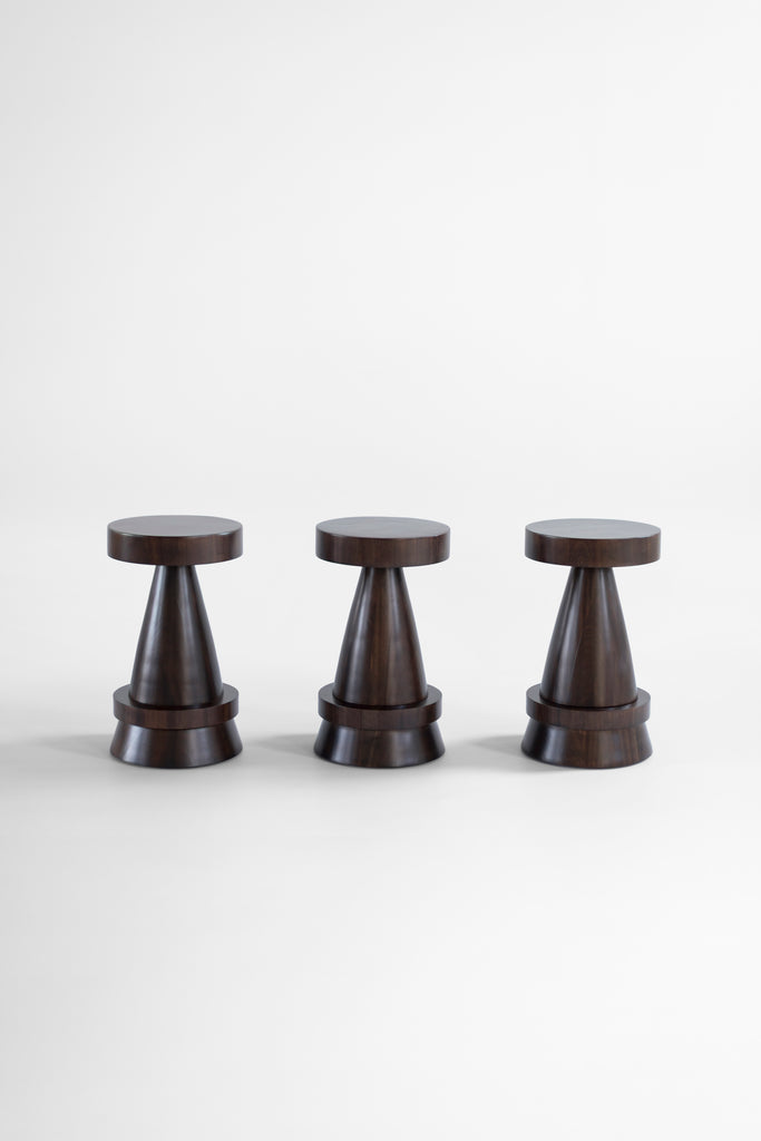 Outdoor Boca Counter Stool Exterior Walnut Finish, image 10