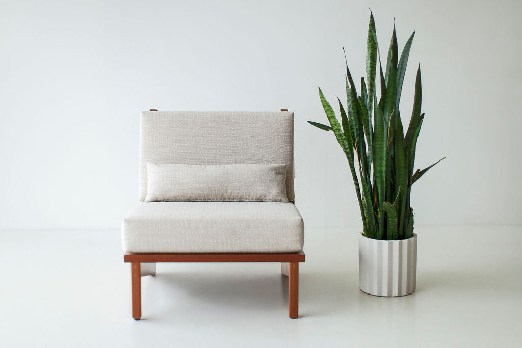 Patio Furniture Slatted Sutton Chair, Image 05
