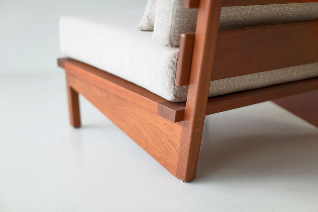Patio Furniture Slatted Sutton Chair, Image 08