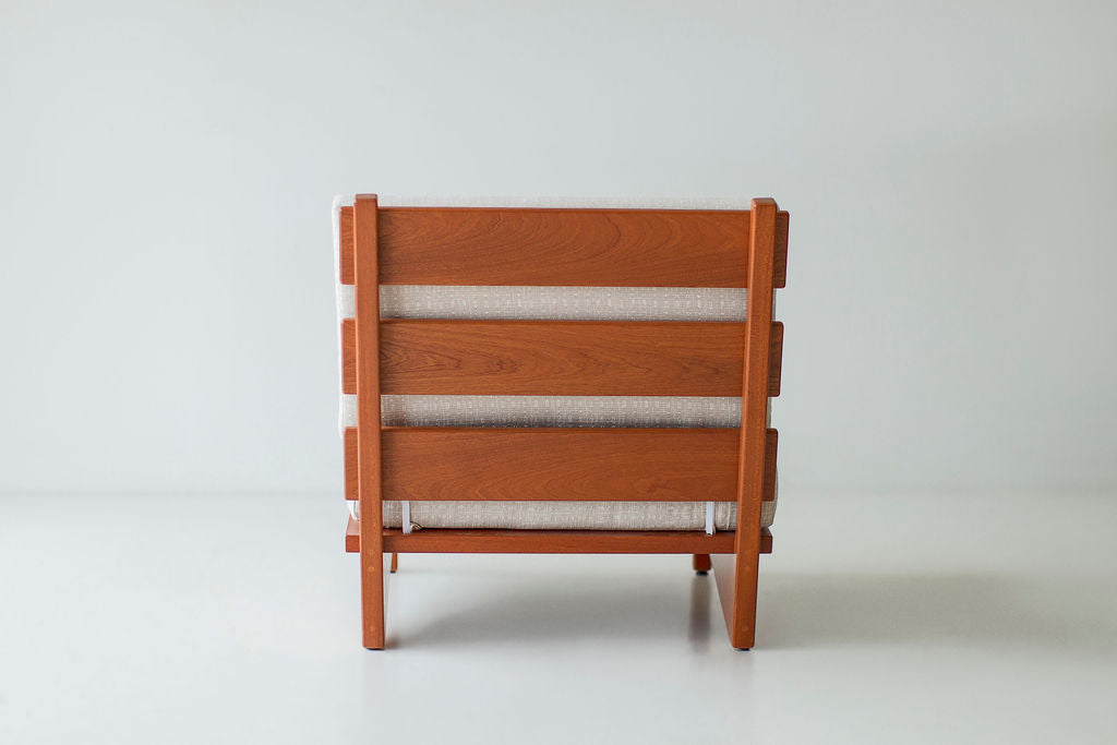 Patio Furniture Slatted Sutton Chair, Image 09
