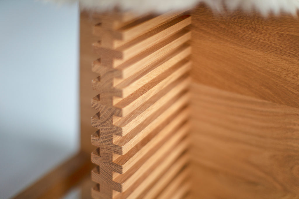 Sheepskin Counter Stool Backrest Cicely, image 6