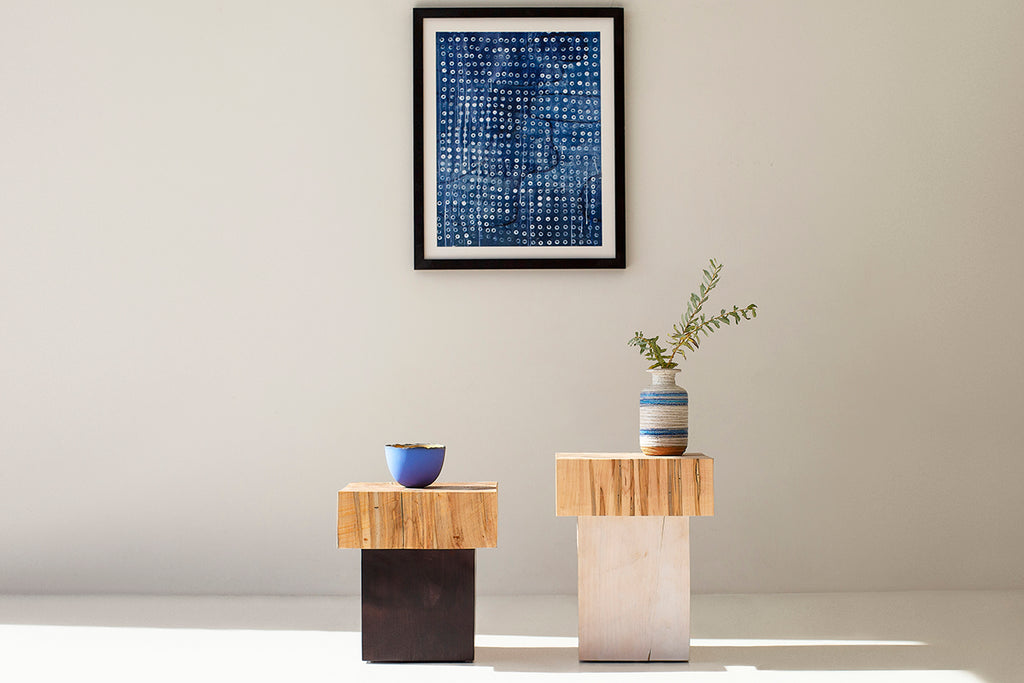 Solid Wood Side Table Viktor Image 03