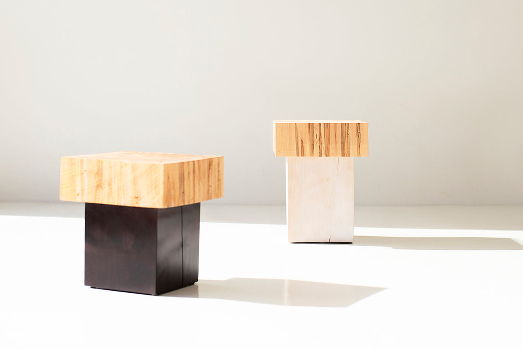 Solid Wood Side Table Viktor Image 04