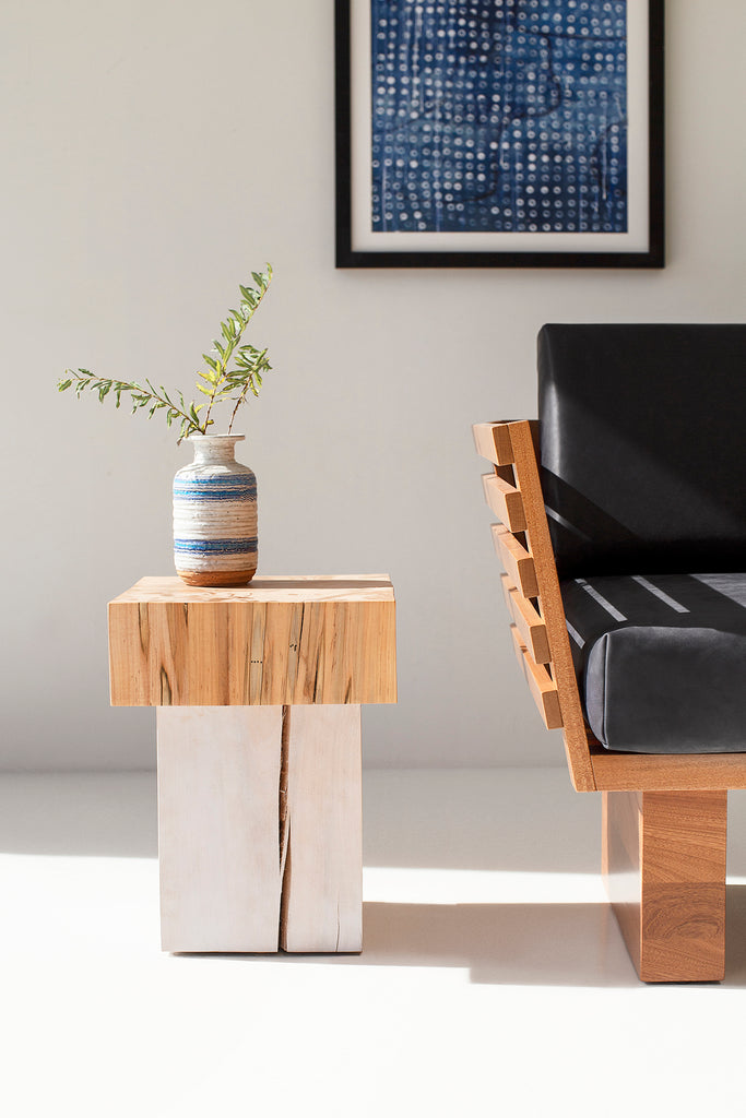 Solid Wood Side Table Viktor Image 05
