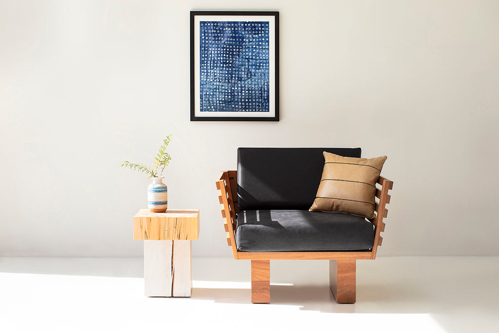Solid Wood Side Table Viktor Image 10