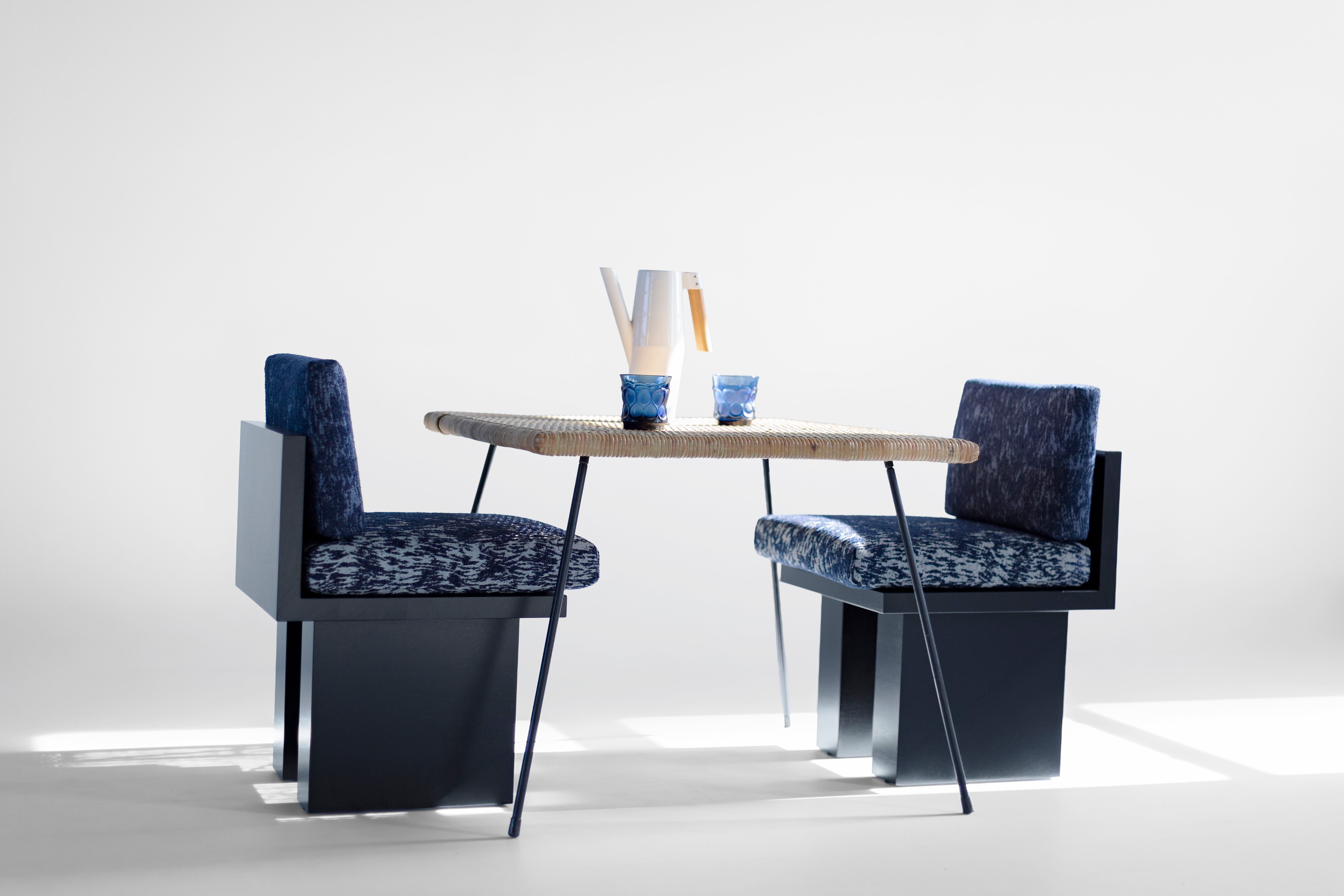 Suelo Straight Back Outdoor Dining Chairs, image 3
