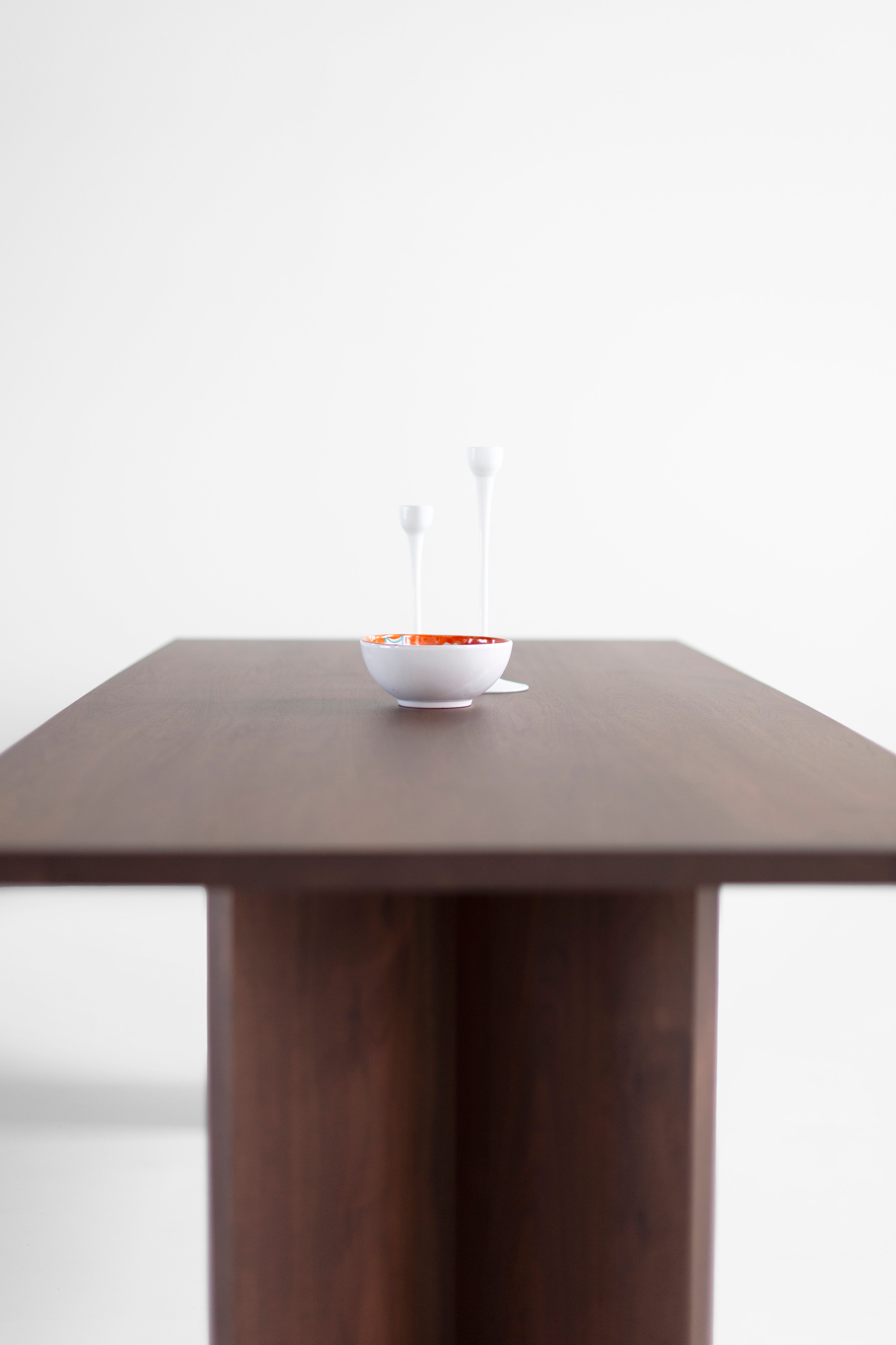 Walnut Dining Triad Table, image 7