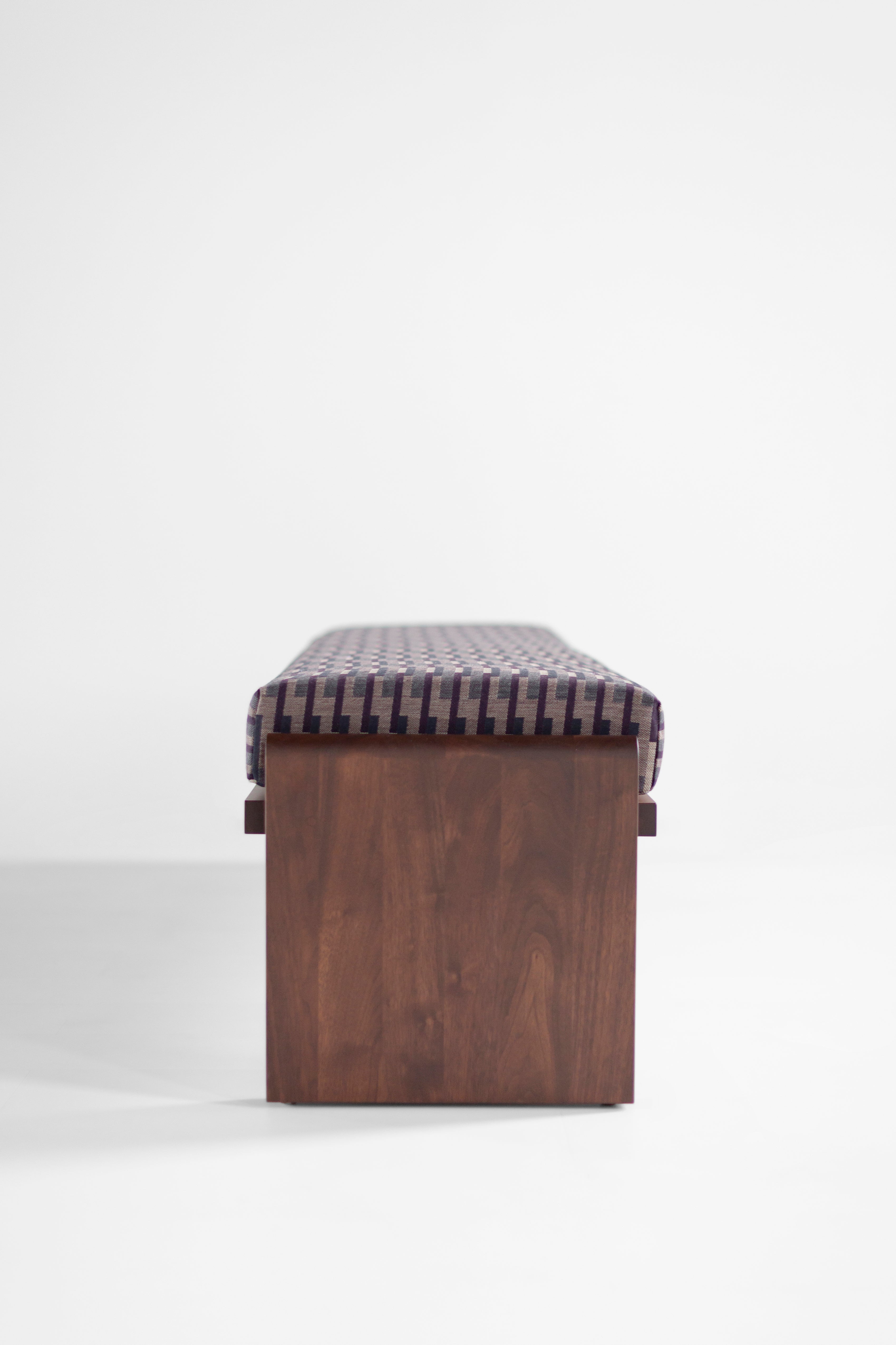Walnut Iris Bench, image 6