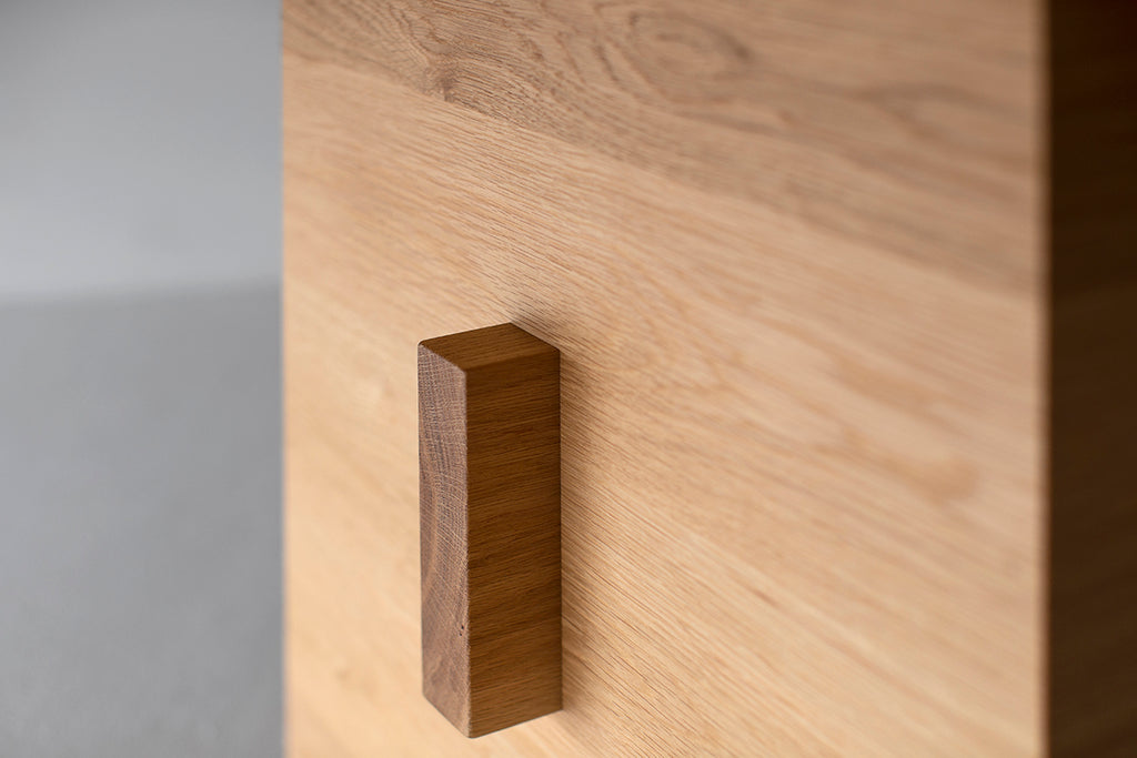 white oak round dining table surrey, image 06