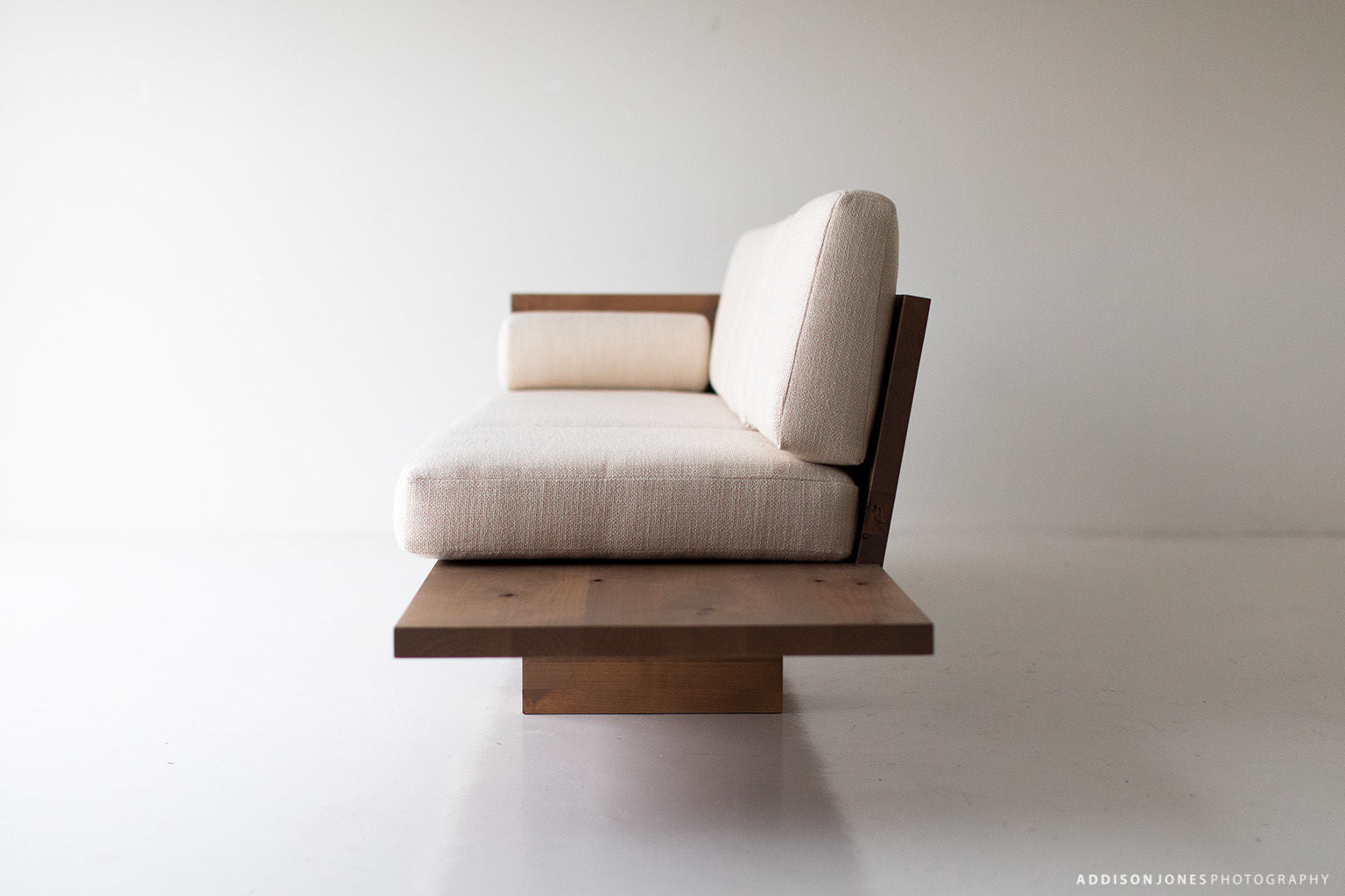 Suelo Modern Wood Sofa in Solid Walnut - 1522 –