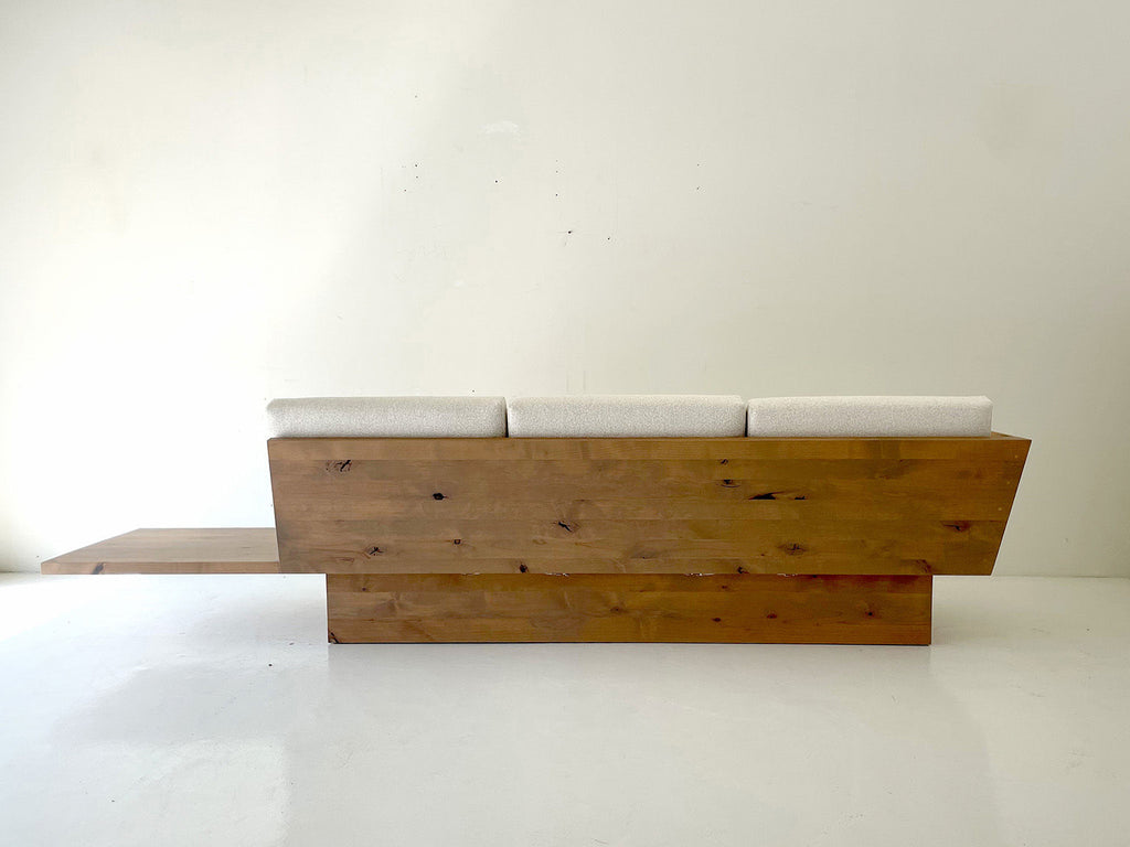 Suelo Modern Wood Sofa -   Modern wood sofa, Wood sofa, Minimalist sofa
