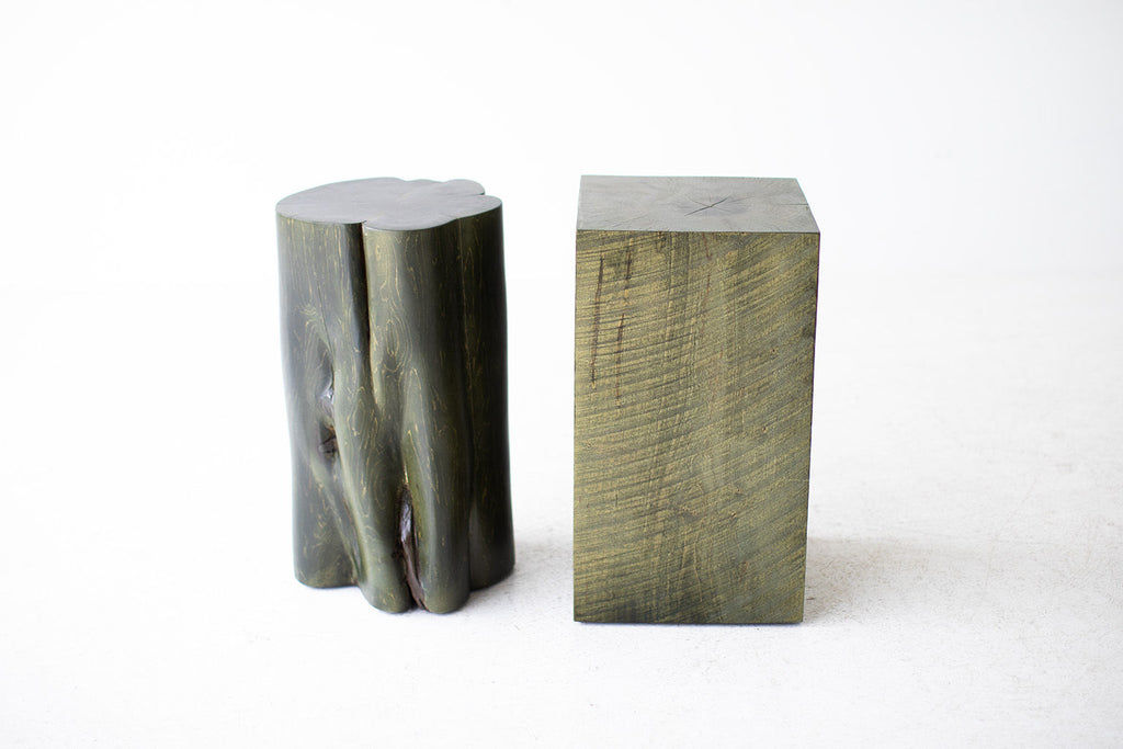 Tree-Stump-Side-Tables-Army-Green-09